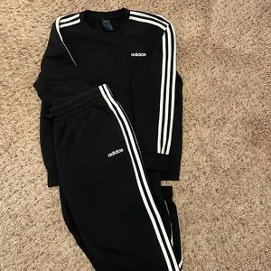 Adidas sweat suit!